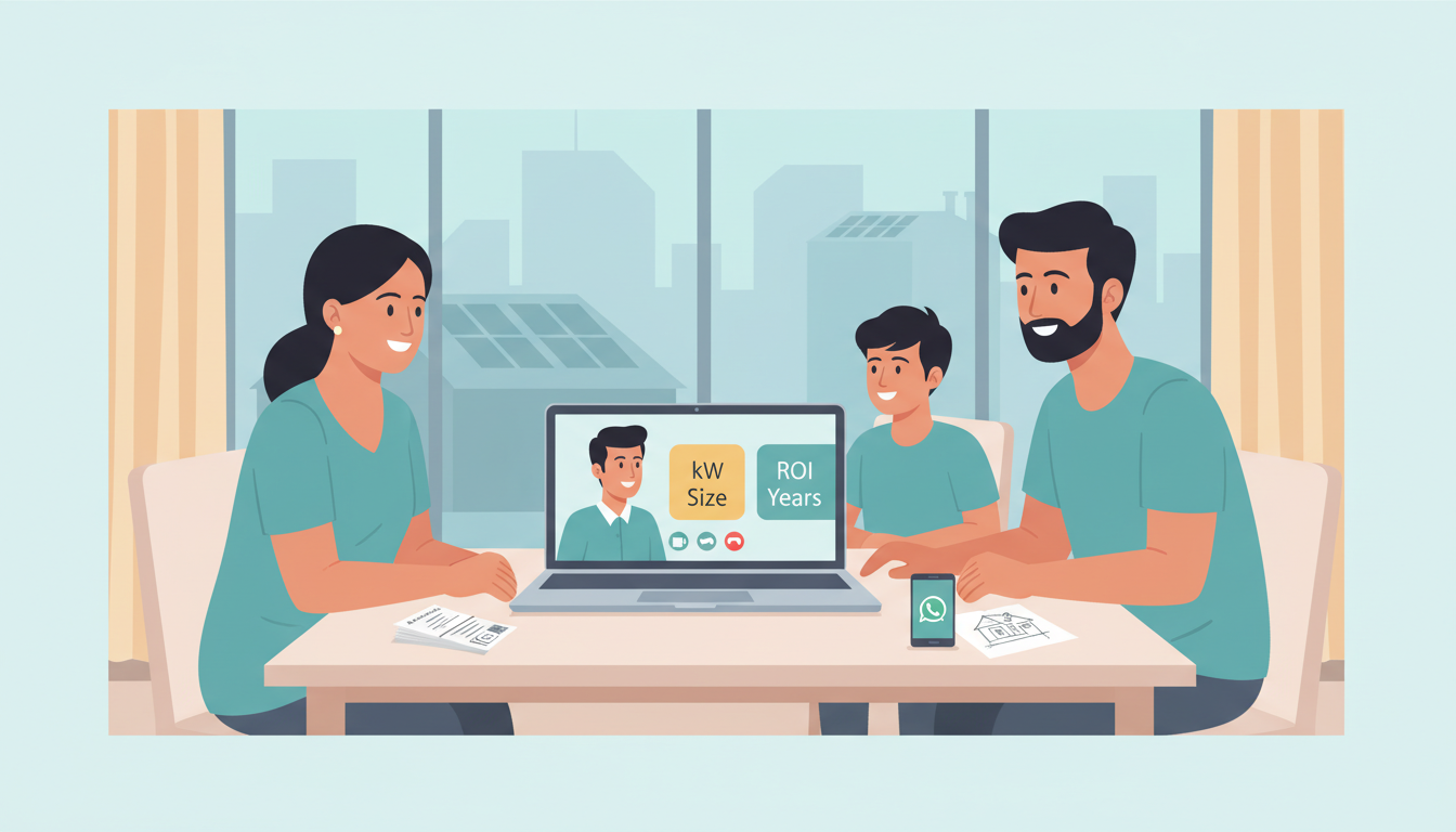 How to Book SIA Solar Consultation: Capacity Planning and ROI Calculator