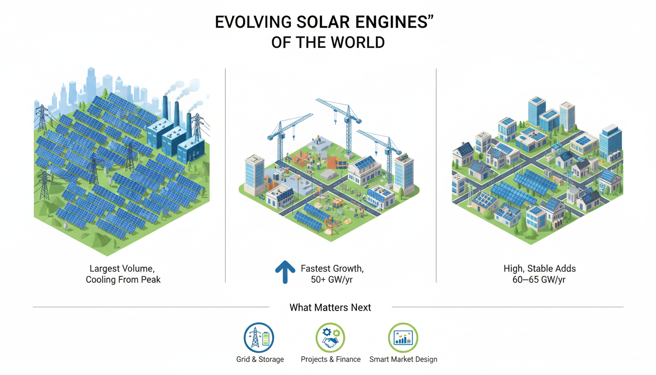 China, India, and Europe: How Solar Growth Is Shifting in 20262dx