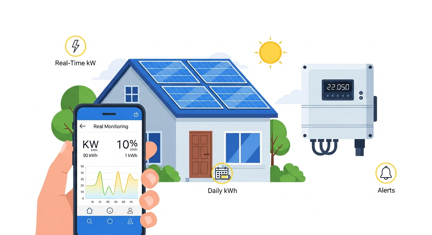 How to Monitor Solar Panel Performance at Home
