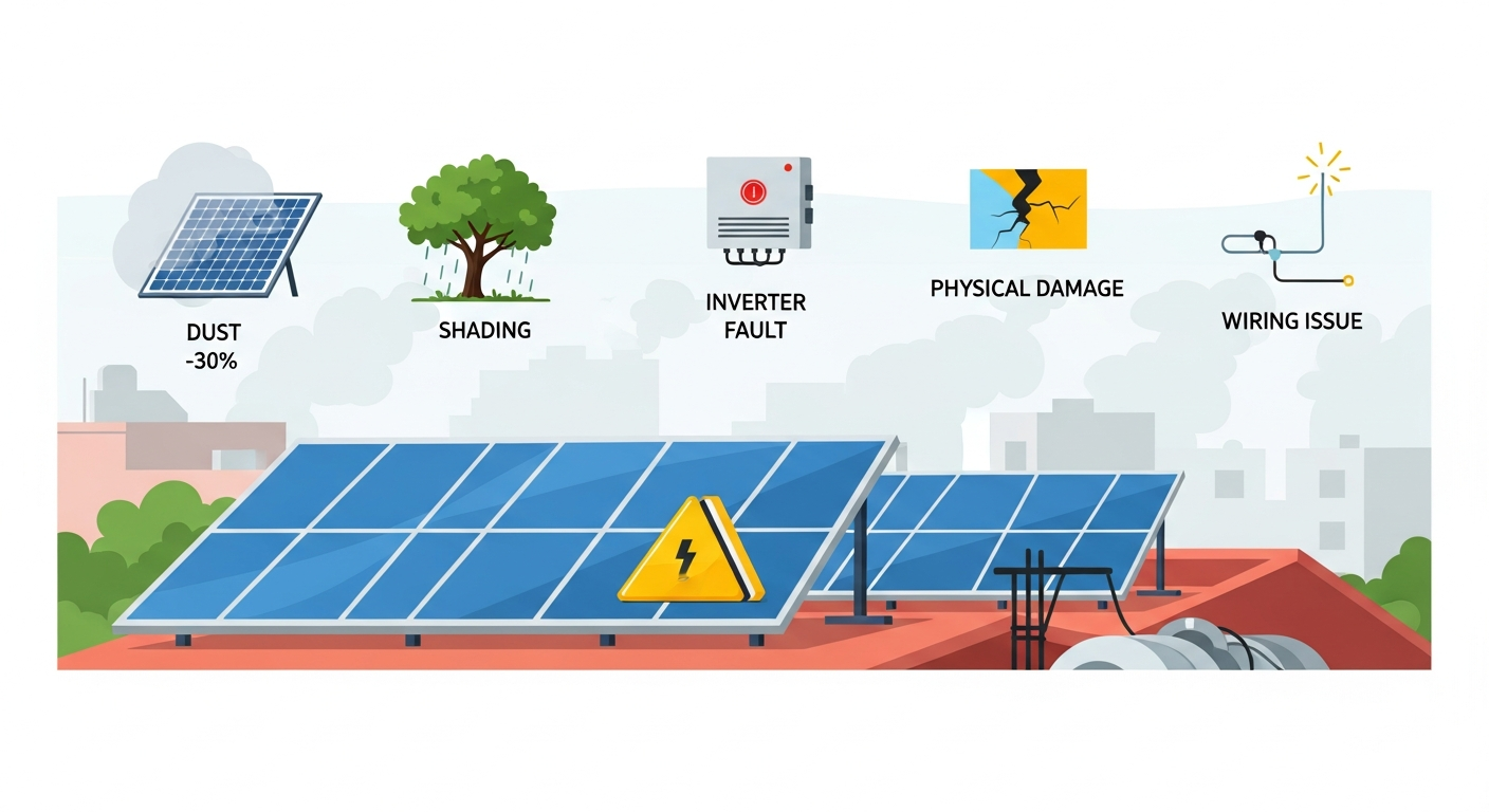 Common Solar Panel Issues and Maintenance Tips for Indian Homes
