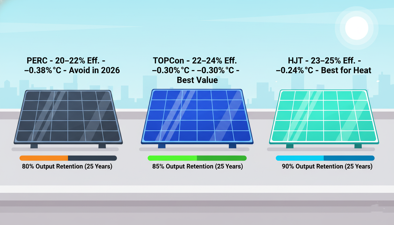 TOPCon and HJT Solar Panels