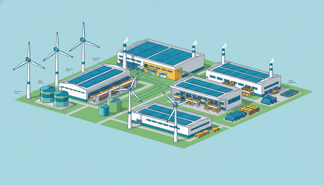 How Solar Panel Manufacturers Worldwide Are Going Green